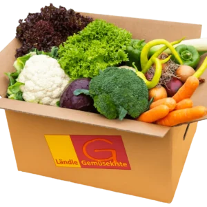 L&auml;ndle Gem&uuml;sekiste &ndash; Familienkiste (10 Sorten)
